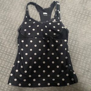Nike polka dot tank